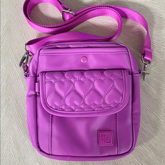 IHKWIP Quilted Purple Crossbody Bag - Picture 1 of 6